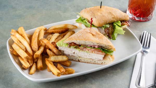 sandwiches and fries