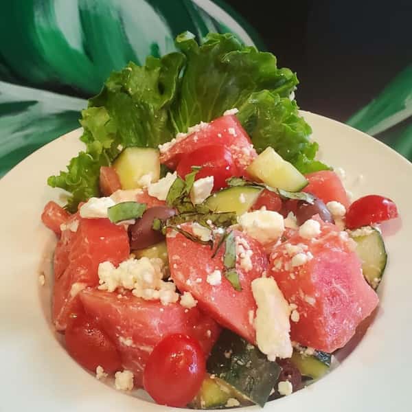 Greek Watermelon Salad