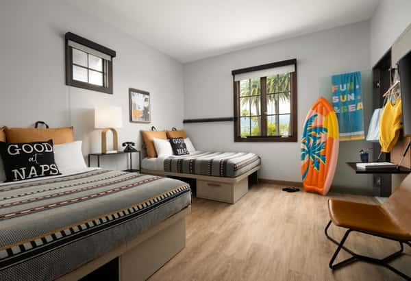 double rooms at the moxy