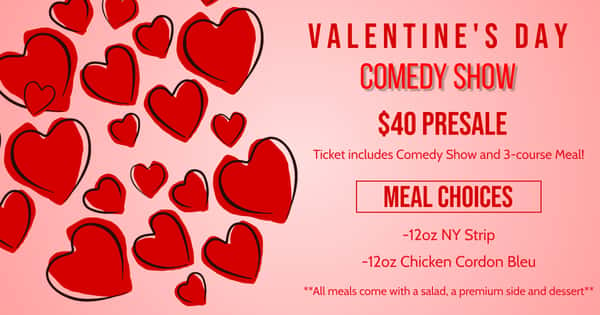 Valentine's Dinner Comedy Show