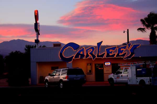 carlee's at sunset