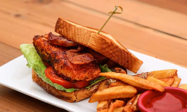 Salmon BLT