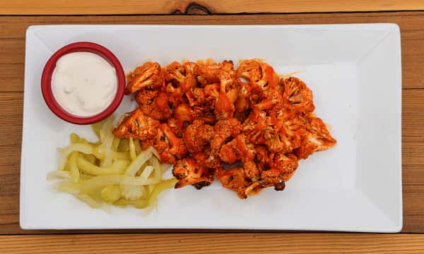 Roasted Buffalo Cauliflower