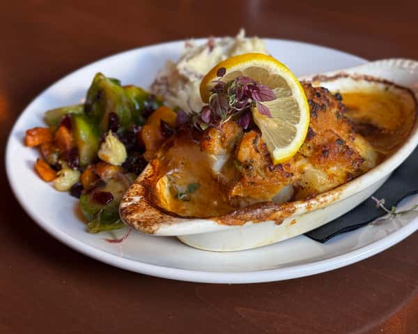 Baked Cod Newburg