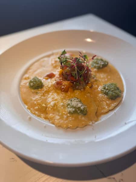 Burrata & Corn Ravioli