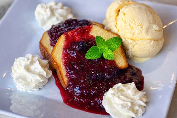 Mixed Fruit Pound Cake