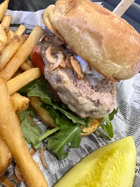 Trippin' on Bleu Burger