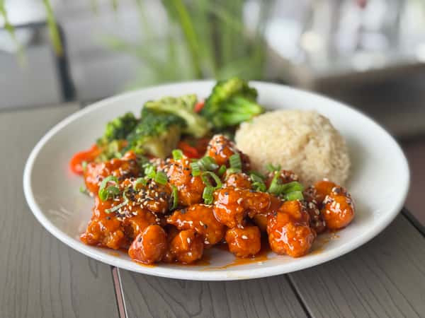 Orange Popcorn Chicken