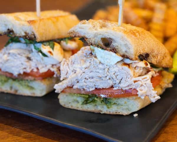 Chicken Caprese Sandwich
