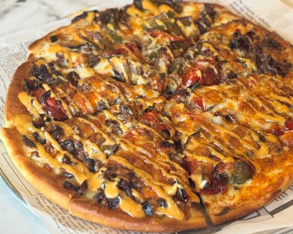Steak & Cheese Pizza