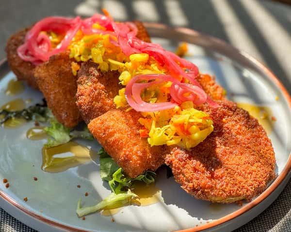 Fried Green Tomato Stack