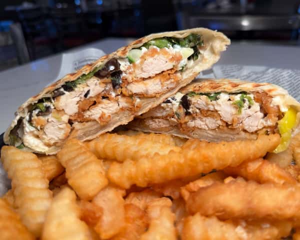 Greek Crunch Wrap