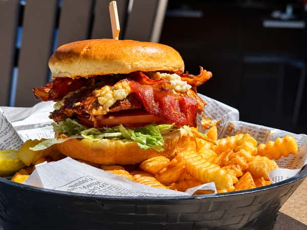 Buffalo Bleu Burger