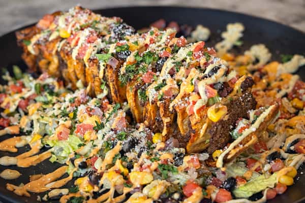 Beef Tortilla Skewer