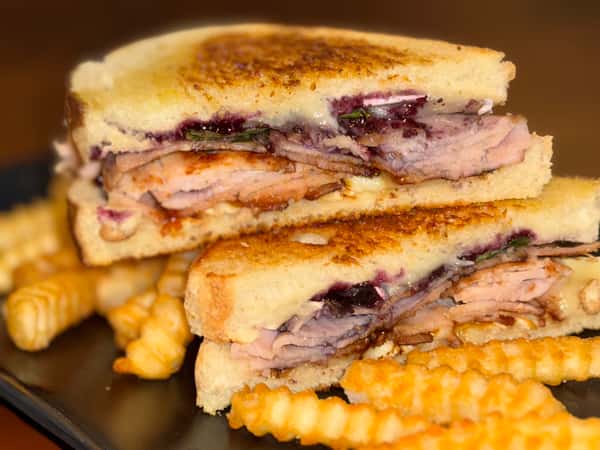 Blueberry Brie Turkey Melt