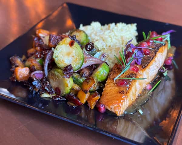 Cider Glazed Salmon