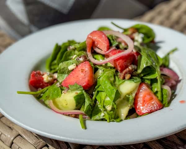 Strawberry Spinach Salad