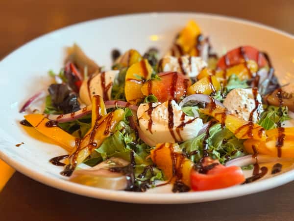 Peach & Heirloom Salad
