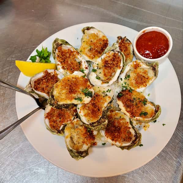 Full Dozen Grilled Gulf Oysters