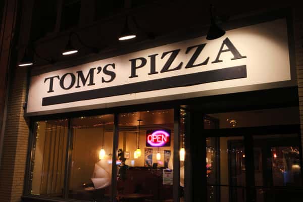 exterior of restaurant