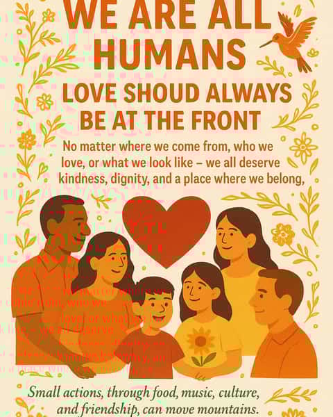 CENCALLI means family. ❤️ ❤️ 🌺 
Not just in name — in heart, in purpose, in everything we do.
From the beginning, our vision has been to build more than just a place to eat. We’ve built a space to belong. A home where our community, our friends, and our families feel seen, celebrated, and safe.

It is our stories, our cultures, our roots —what make this country vibrant, beautiful, and whole.

At Cencalli, we believe that food is love. That traditions are powerful. That every person deserves to be met with dignity and respect.

We want to be clear:
This is not a political statement. This is a human one.
A reminder that before anything else — before our roles, beliefs, or backgrounds — we are people. People who deserve love, compassion, and acceptance.

We are blessed to live in a country shaped by many hands and many hearts — a nation built by immigrants, by dreamers, by cultures from every corner of the world.
It is this beautiful mix of traditions, languages, and colors that makes our country truly special.

Let’s never forget that.
Let’s celebrate each other.
Let’s teach our children that strength lives in kindness, and that our differences are something to be embraced, not feared.

With love,
Your Cencalli Family #loveeachother❤️