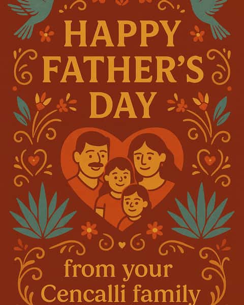 Happy Father’s Day from all of us at Cencalli Taqueria 💛

To all the fathers, grandfathers, stepdads, and father figures — today we celebrate you. We see the love, the long hours, the quiet sacrifices, and the strength you pour into raising your families with love and intention. Your devotion does not go unnoticed.

At Cencalli, which means family, we believe in honoring those who shape ours.

And to the amazing dads who are part of the Cencalli team — thank you for all you do for our restaurant. We are proud to work alongside you and even prouder to be part of your extended family. 💪🏽👨‍👧‍👦

Con cariño,
Cencalli Taqueria

#FathersDay #CencalliTaqueria #RootedInTradition #FamilyFirst #DiaDelPadre #LatinoFathers #DenverEats #CencalliFamily