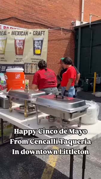 Celebrate #cincodemayo with us this Sunday 5/4! We will have an outdoor setup with live music from 12-8 pm (DJ and Mariachi) tequila and mezcal tasting from different vendors throughout the day as well as kids activities. Bring your lawn chair and spend the day with the Cencalli Family. 🎉🍹🌮🥳🇲🇽
.
.
.
.
#littletoncolorado #colorado #cencallitaqueria #mexicanrestaurant