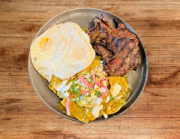 Steak & Egg Chilaquiles