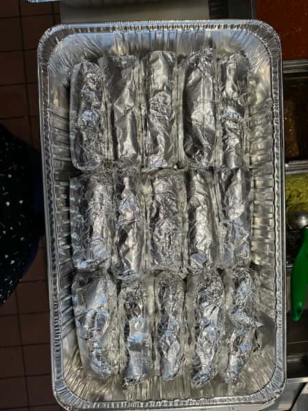 Lunch Burritos Box (Min of 10 Burritos required)