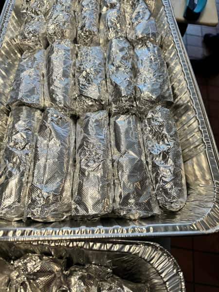 Lunch Burritos Box (Min of 10 Burritos required)