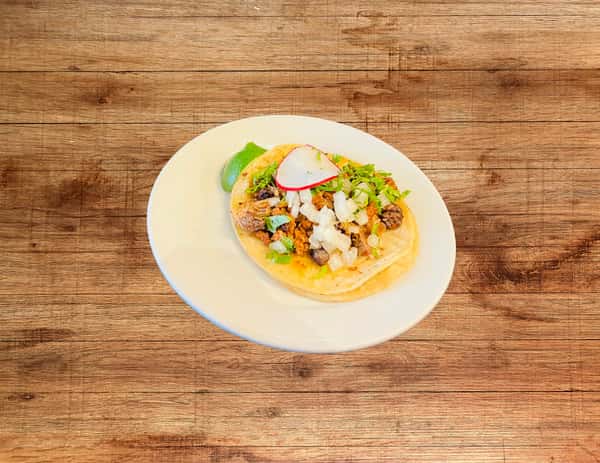 Campechano single taco