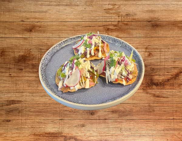 3-Veggie Tostadas