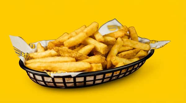 Skin on fries