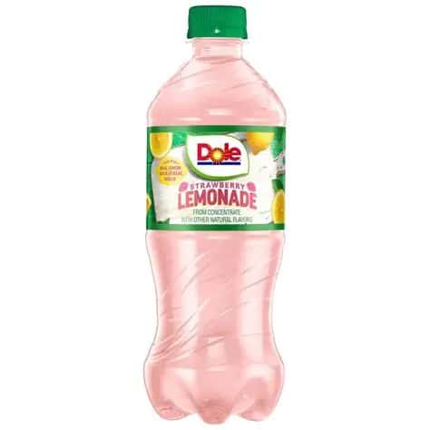 Dole Strawberry Lemon 20 oz Bottle
