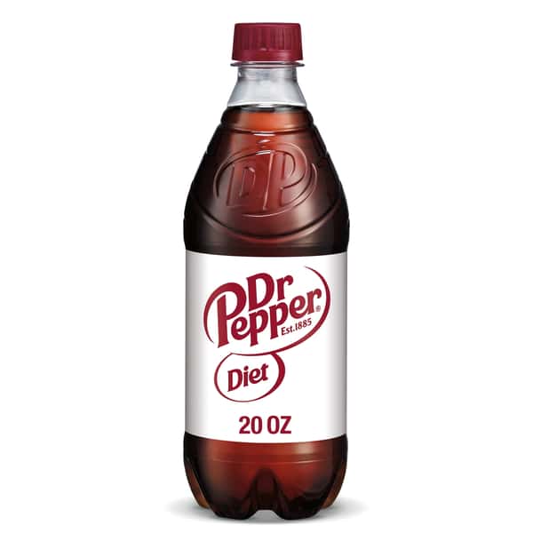 Diet Dr Pepper 20 oz Bottle