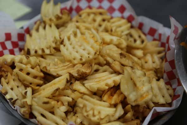 Basket Of Waffle Fries