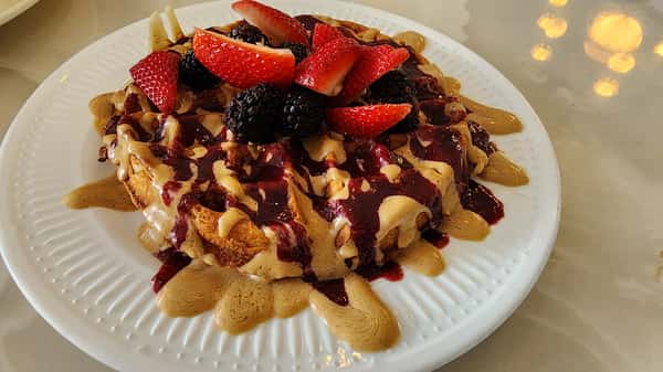 PB&J Waffle