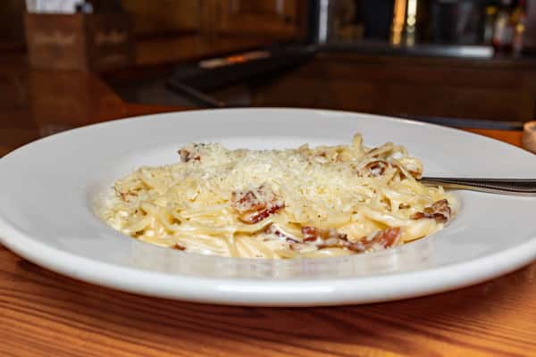 Bacon Cream Alfredo Pasta