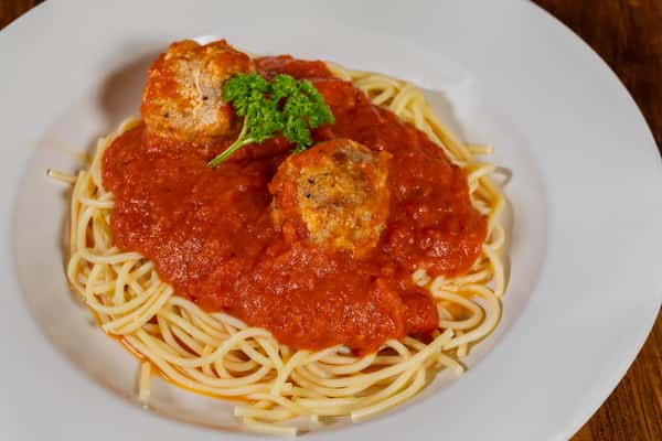 Lunch Pasta w/ Meatballs