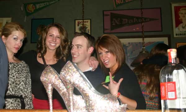 High heels, high hopes at the Red Pepper Christmas party.