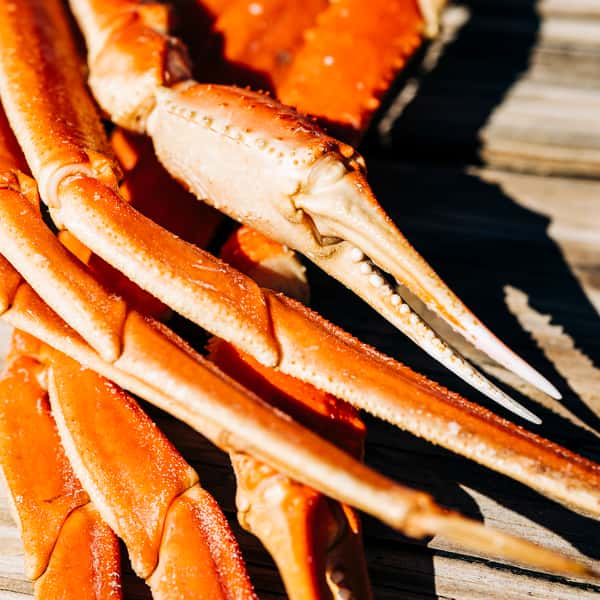 Crab Legs (540-620 cal)