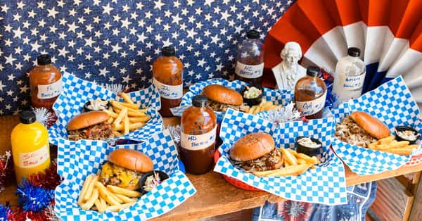 Red, White, & 'Cue