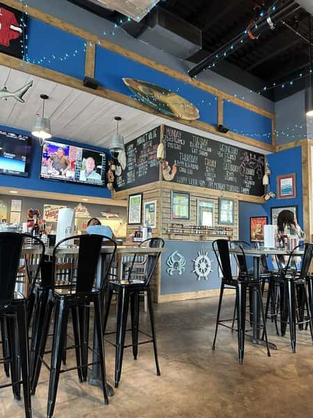 Interior shot of the Shack in West Ashley, SC
