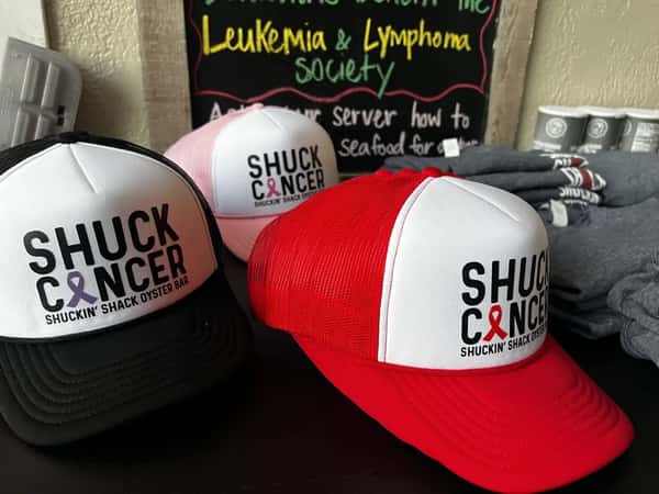 Shuck Cancer hats