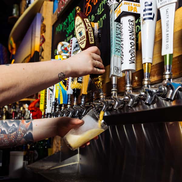 Beer Pour at Surf City