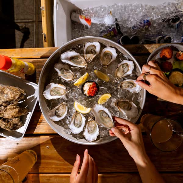Oyster header at Shuckin Shack