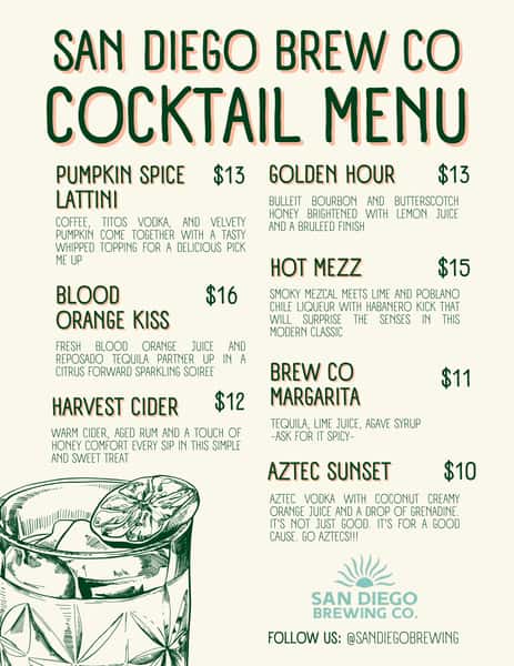 COCKTAIL MENU