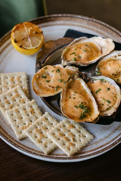 chargrilled oysters