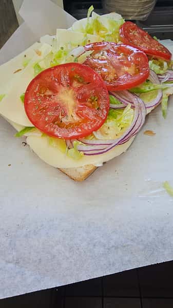 6" Cold Vegetarian Hoagie