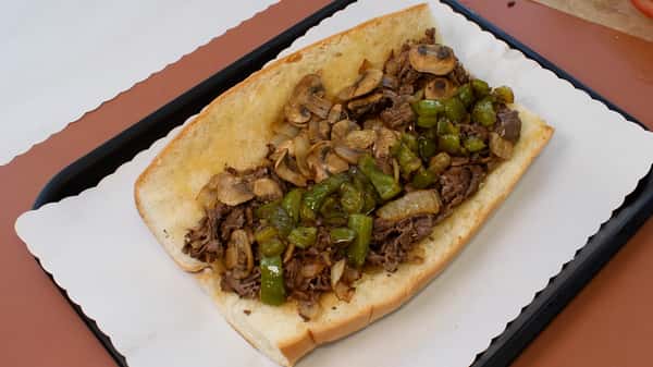 9) 6" Bell Pepper Mushroom Steak